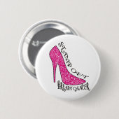 Stamp Out Breast Cancer Ronde Button 5,7 Cm (Voorkant /achterkant)