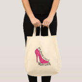 Stamp Out Breast Cancer Tote Bag (Voorkant (product))