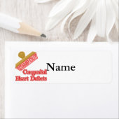 Stamp out congenitale hartafwijkingen etiket (Insitu)