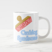 Stamp Out Cushing Syndrome Grote Koffiekop (Rechts)