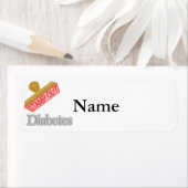 Stamp Out Diabetes Etiket (Insitu)