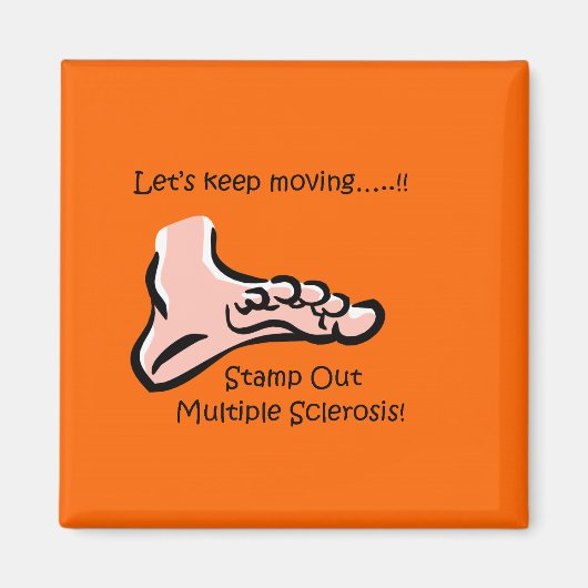 Stamp Out MS magneet (Voorkant)