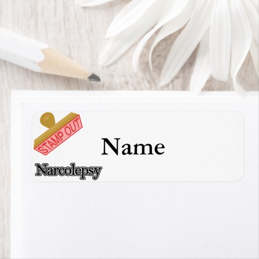 Stamp Out Narcolepsie Etiket (Insitu)