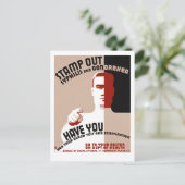 Stamp Out Syphilis and Gonorrhea Briefkaart (Staand voorkant)