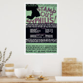 Stamp uit Syphilis 1940 WPA Poster (Keuken)