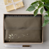 Stampapier Stripes Brown Tissuepapier (Geschenk)