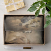 Stampapier voor het loskoppelen van wilde paarden tissuepapier (Geschenk)