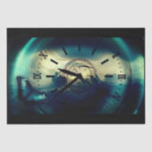 Stampapier voor reistijdklokken, compacte decoupag tissuepapier (Voorkant)