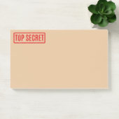 Stamped Top Secret Post-it Notes (Kantoor)