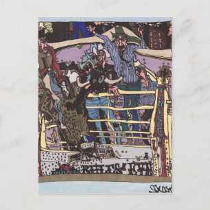 Stampede 8 seconden briefkaart