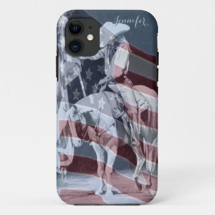 Stampede gebeden (ballpoint met vlag) Case-Mate iPhone case