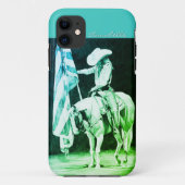 Stampede gebeden (blauwgroen) Case-Mate iPhone case (Achterkant)