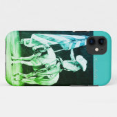 Stampede gebeden (blauwgroen) Case-Mate iPhone case (Achterkant (horizontaal))