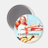 STAMPEDE MAGNEET (Voorkant / Achterkant)