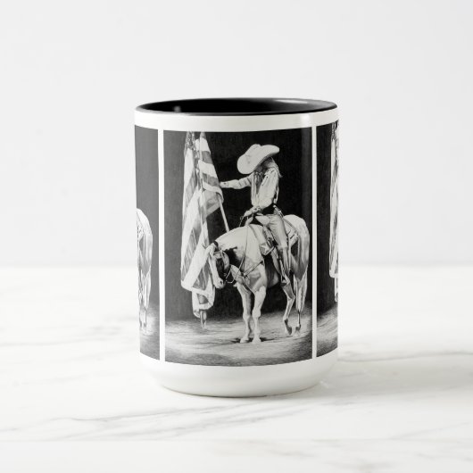 Stampede Prayers (ballpoint) Mok (Midden)