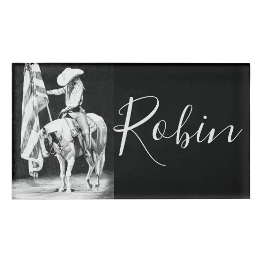 Stampede Prayers (ballpoint) Naambadge (Voorkant)