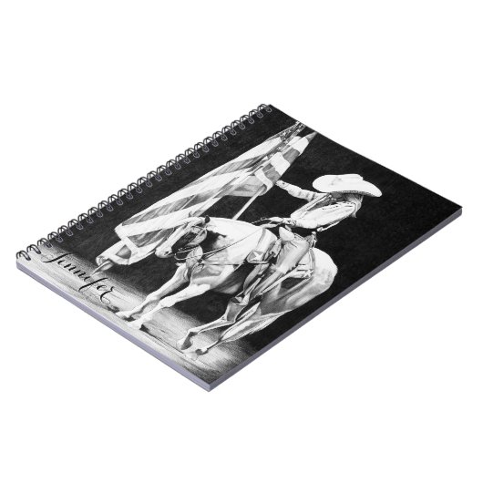 Stampede Prayers (ballpoint) Notitieboek (Linkerzijde)