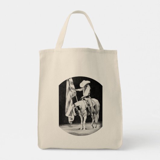 Stampede Prayers (ballpoint) Tote Bag (Achterkant)