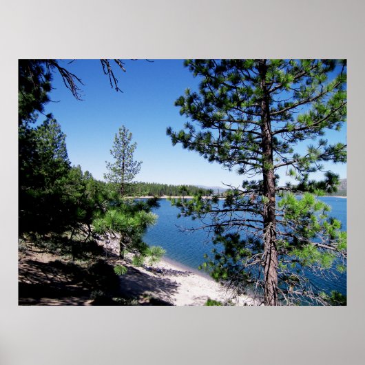 Stampede Reservoir - Nationaal bos van Tahoe Poster (Voorkant)