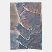 Stampede Theedoek (Verticaal)