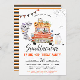 Stamppot of traktatie | Halloweenfeest uitnodiging