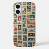 Stamps Global Travel Case-Mate iPhone Case (Achterkant)