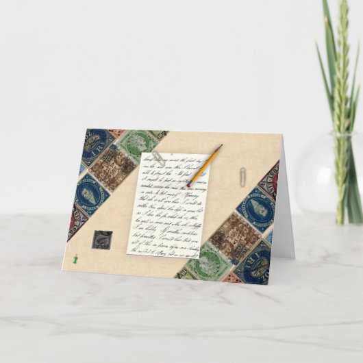 Stamps Note Kaart (Voorkant)