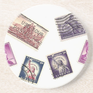 Stamps! Zandsteen Onderzetter