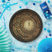 Stampunk Clock Wegwerppapier Borden Papieren Bordje (Feest)