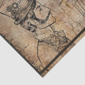 Stampunk Inventor Top Hat Scientist Clockwork Tissuepapier (Detail)