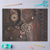 Stampunk Leather Decoupage 20x30 Tissuepapier (Craft)