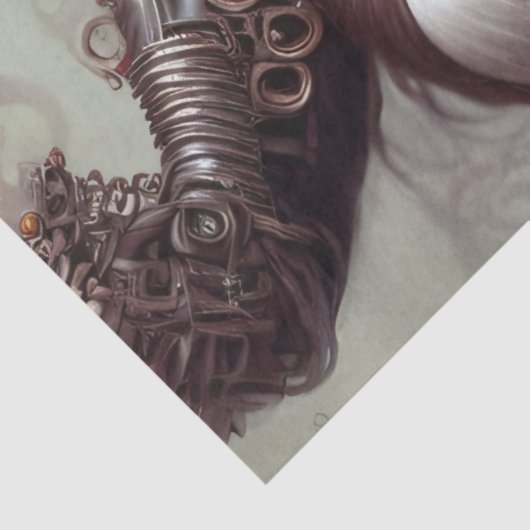 Stampunk Tissue Paper Mousseline Tissuepapier (Detail)