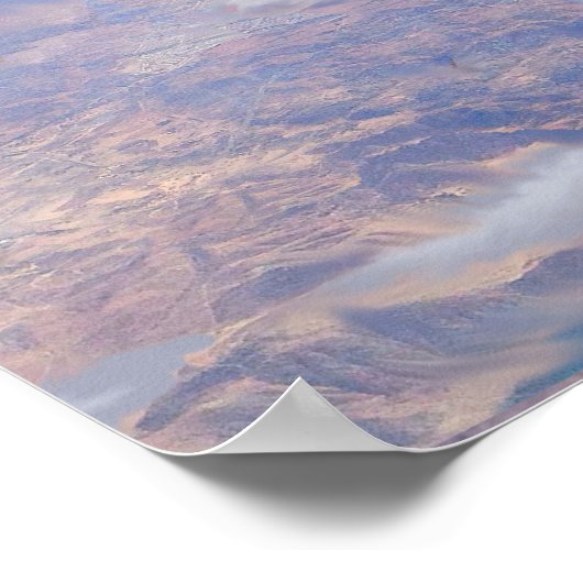 Stampunk-vliegmachine Poster (Hoek)