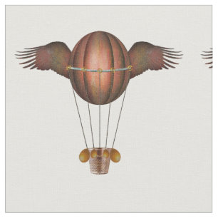 Stampunk Winged Balloon Stof