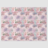 Stampunktreinen en ribben ontleed tissuepapier (Voorkant)