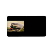 Stamreisadreslabel Etiket (Voorkant)