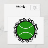 stamtennis. briefkaart (Voorkant / Achterkant)