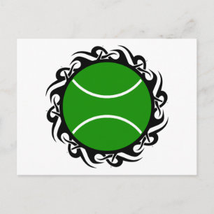 stamtennis. briefkaart