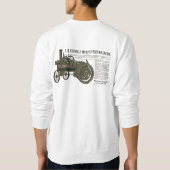 Stamtractiemotor 1889 voor Boerderij van Birdsall Trui (Achterkant)