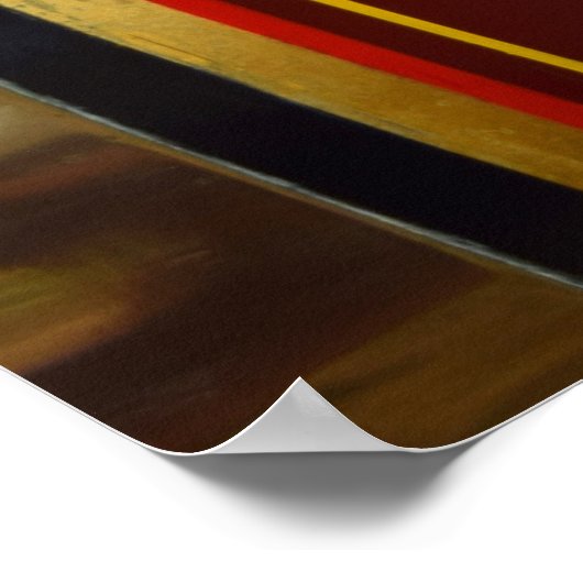 Stamtractiemotor. Poster (Hoek)