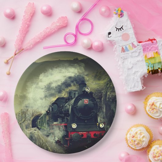 Stamtrein Papieren Bordje (Feest)