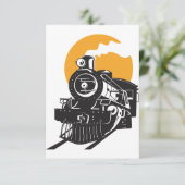 Stamtreinen Kaart (Staand voorkant)