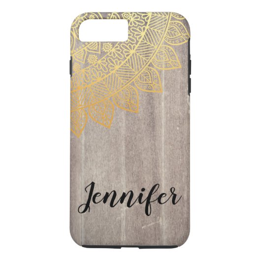 Stamverwant zwart patroon Case-Mate iPhone case (Achterkant)
