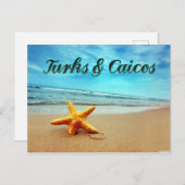 Stamvis van de soort Turks en Caicos Briefkaart (Voorkant / Achterkant)