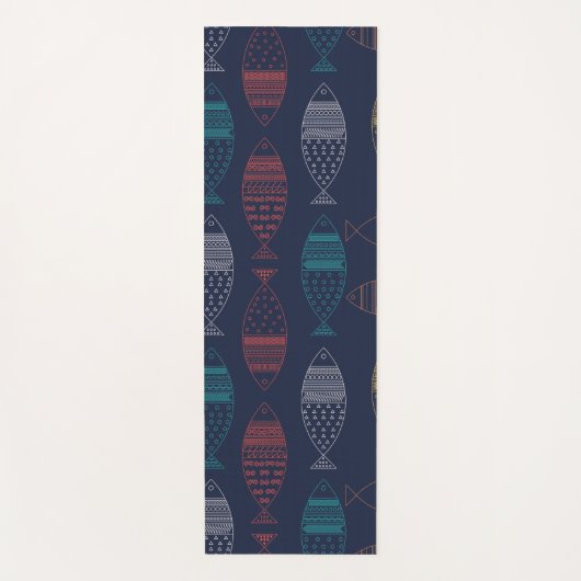 stamvis yogamat (Voorkant)