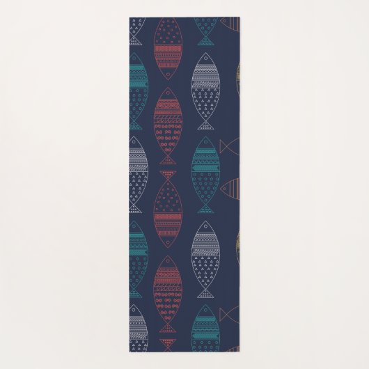 stamvis yogamat (Achterkant)