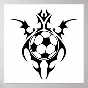 stamvoetbal poster