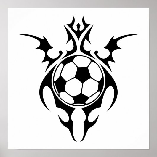 stamvoetbal poster (Voorkant)