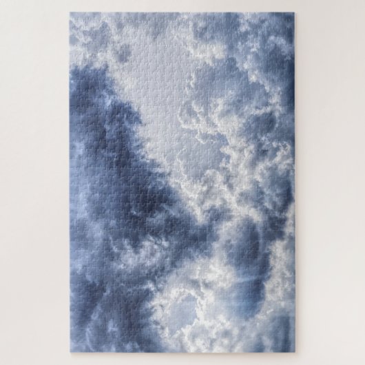 Stamwolken puzzel legpuzzel (Verticaal)