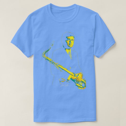 Stan Getz v T-shirt (Design voorkant)
